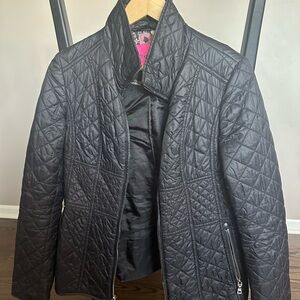 Black Quilted Women's Jacket